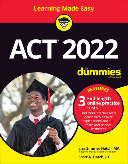 Book cover of ACT 2022 For Dummies with Online Practice (8)