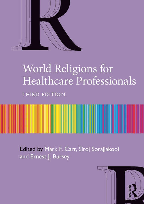 Book cover of World Religions for Healthcare Professionals