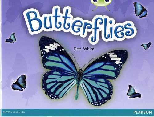 Book cover of Bug Club, Yellow A: Butterflies (PDF)