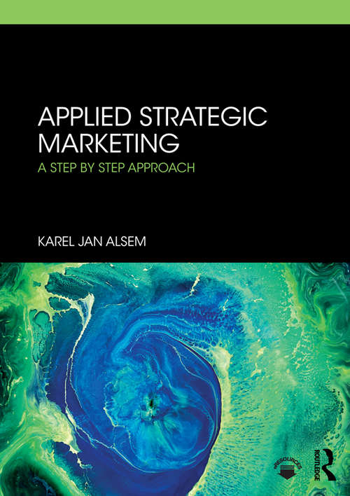 Book cover of Applied Strategic Marketing: A Step by Step Approach