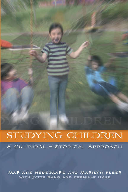 Book cover of Studying Children: A Cultural-historical Approach (UK Higher Education OUP  Humanities & Social Sciences Education OUP)