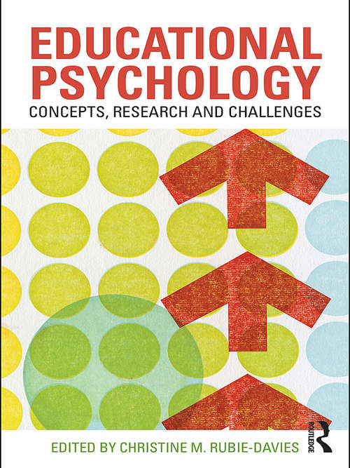 Book cover of Educational Psychology: Concepts, Research And Challenges