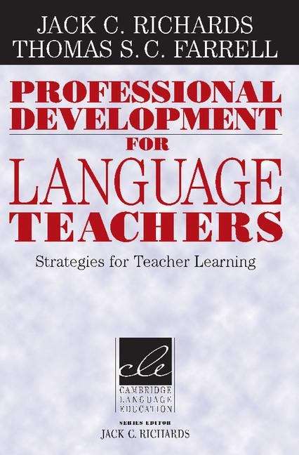 Book cover of Professional Development For Language Teachers: Strategies For Teacher Learning (PDF)