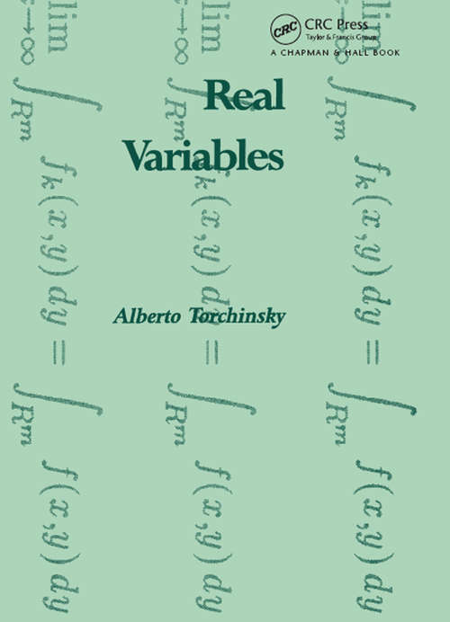 Book cover of Real Variables