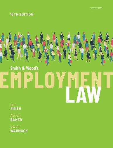 Book cover of Smith And Wood's Employment Law (15)