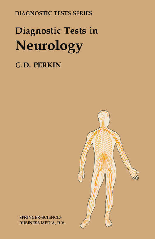 Book cover of Diagnostic Tests in Neurology (1988) (Diagnosis Tests Series)