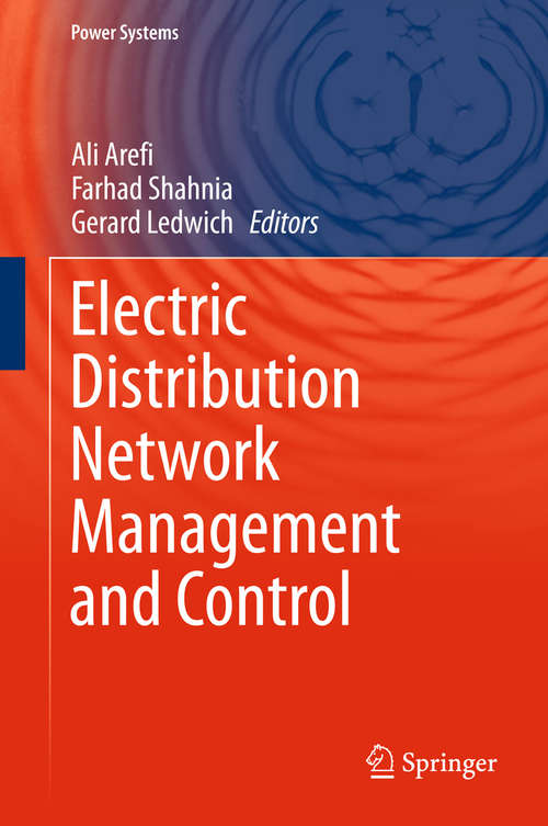 Book cover of Electric Distribution Network Management and Control (Power Systems)