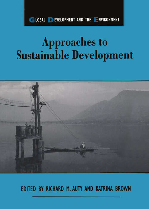 Book cover of Approaches to Sustainable Development