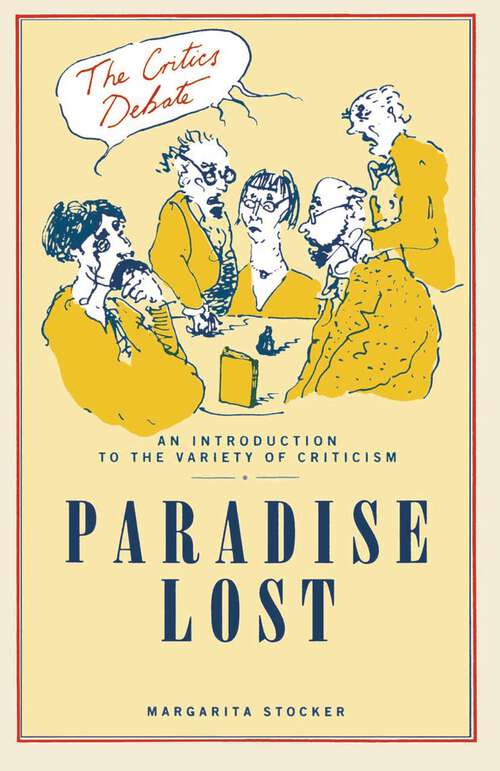 Book cover of Paradise Lost (1st ed. 1988) (The Critics Debate)