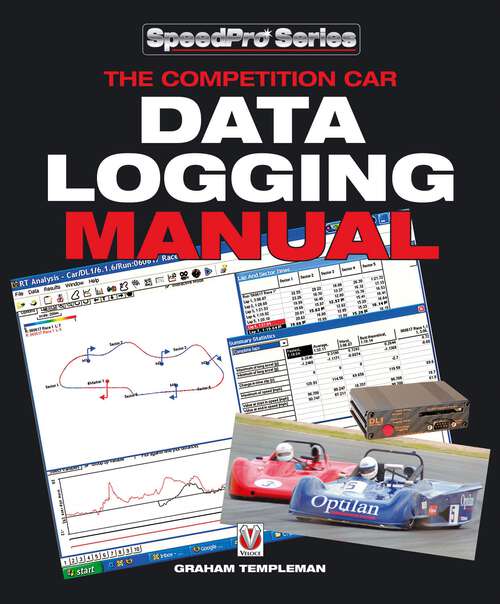 Book cover of The Competition Car Data Logging Manual (SpeedPro)