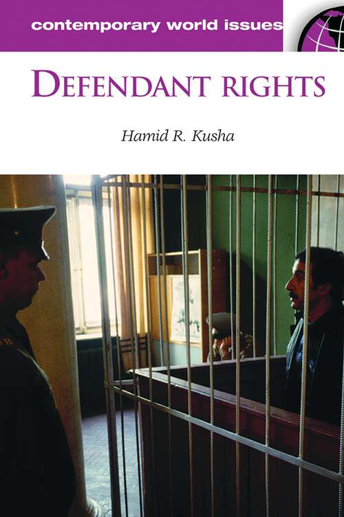 Book cover of Defendant Rights: A Reference Handbook (Contemporary World Issues)