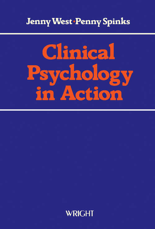 Book cover of Clinical Psychology in Action: A Collection of Case Studies