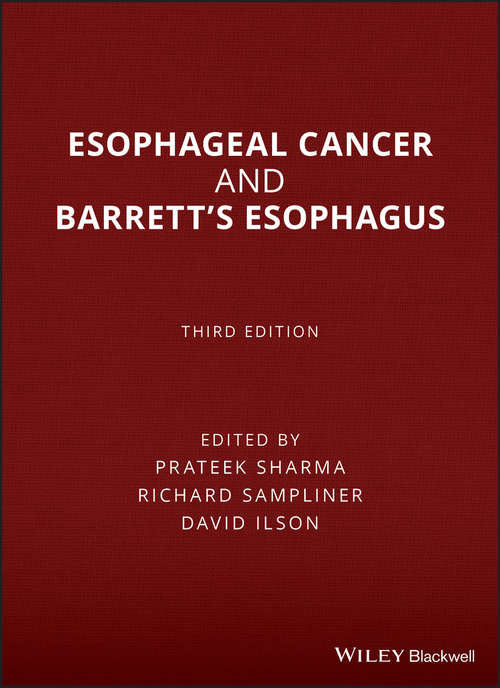 Book cover of Esophageal Cancer and Barrett's Esophagus (3)