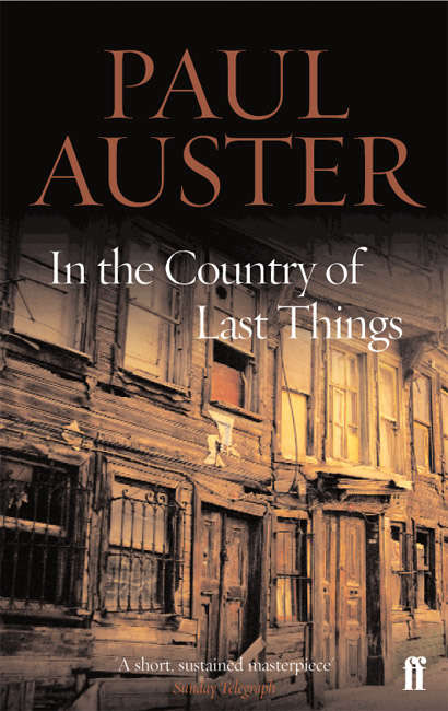Book cover of In the Country of Last Things (Main) (Narrativas Contempor Ser.)