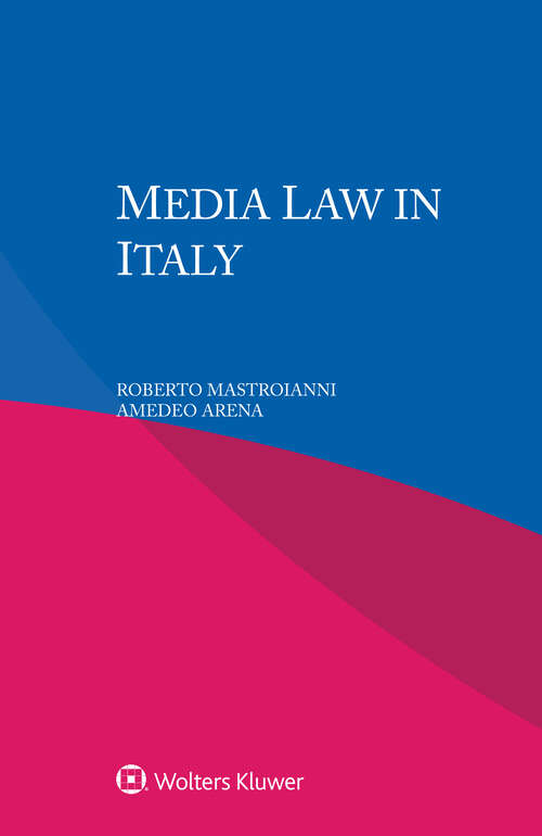 Book cover of Media Law in Italy