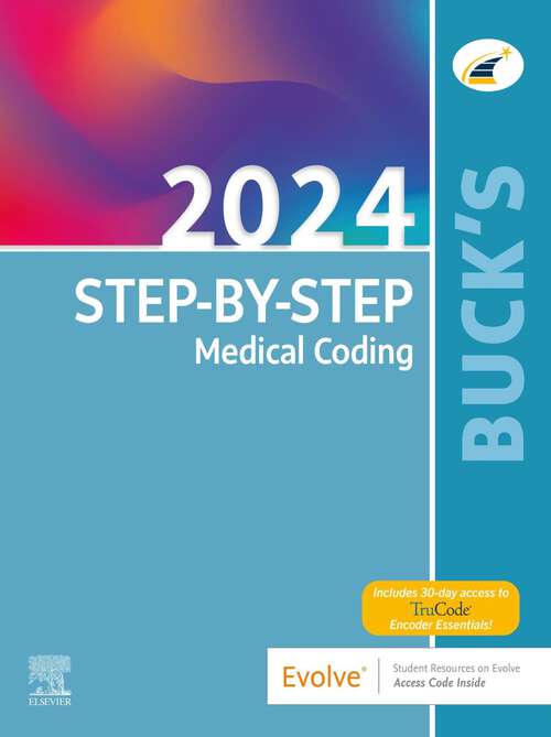 Book cover of Buck's Step-by-Step Medical Coding, 2024 Edition - E-Book