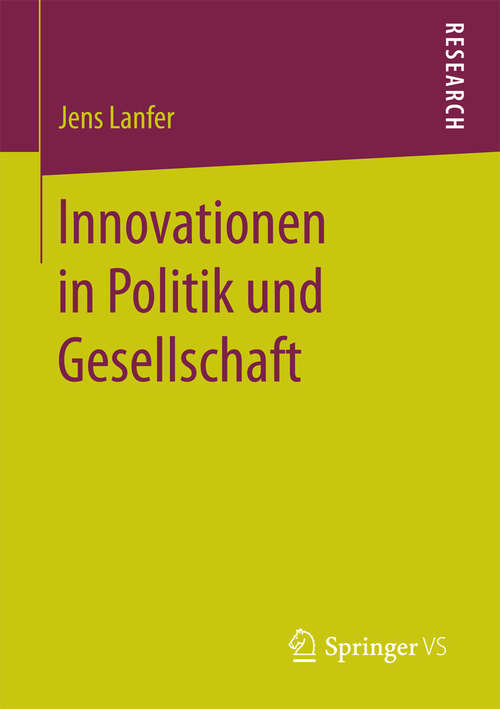 Book cover of Innovationen in Politik und Gesellschaft