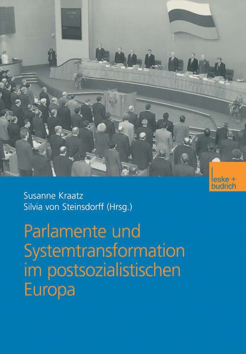 Book cover of Parlamente und Systemtransformation im postsozialistischen Europa (2002)