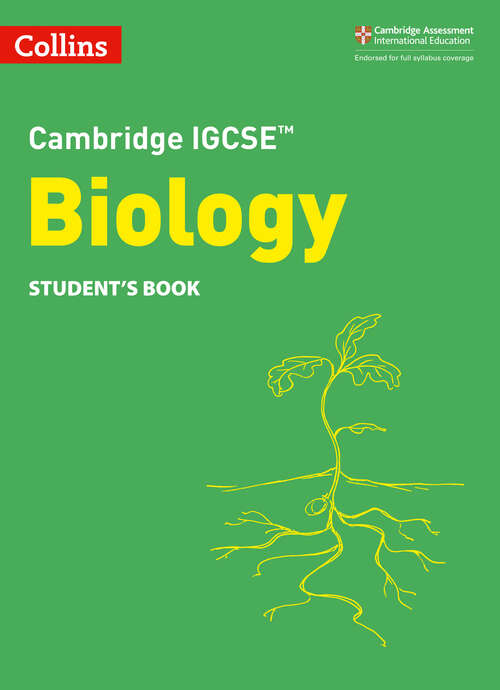 Book cover of Cambridge IGCSE™ Biology Student's Book (ePub Third edition) (Collins Cambridge IGCSE™)