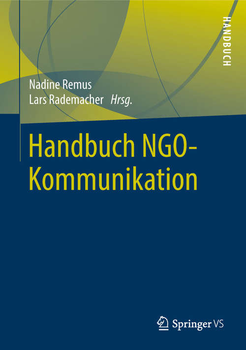 Book cover of Handbuch NGO-Kommunikation