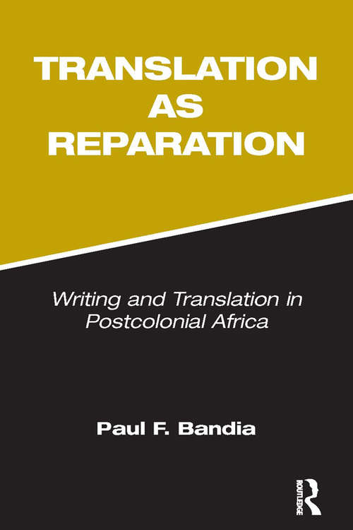 Book cover of Translation as Reparation