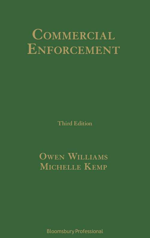 Book cover of Commercial Enforcement