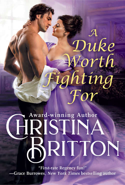 Book cover of A Duke Worth Fighting For (Isle of Synne #3)