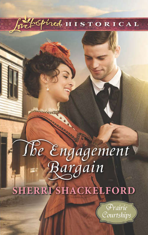 Book cover of The Engagement Bargain: Daddy Wanted The Fireman's Secret Falling For Texas The Engagement Bargain (ePub First edition) (Prairie Courtships #1)