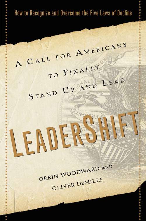 Book cover of LeaderShift: A Call for Americans to Finally Stand Up and Lead