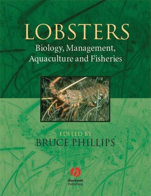 Book cover of Lobsters: Biology, Management, Aquaculture and Fisheries