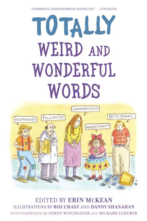 Book cover of Totally Weird and Wonderful Words