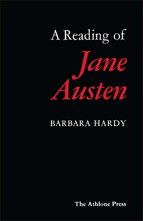 Book cover of Reading of Jane Austen