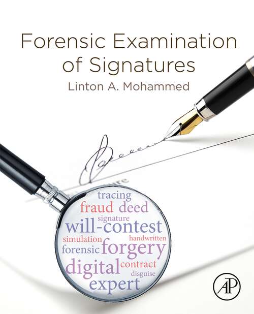 Book cover of Forensic Examination of Signatures