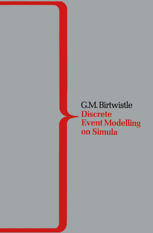 Book cover of DEMOS A System for Discrete Event Modelling on Simula: (pdf) (1979)