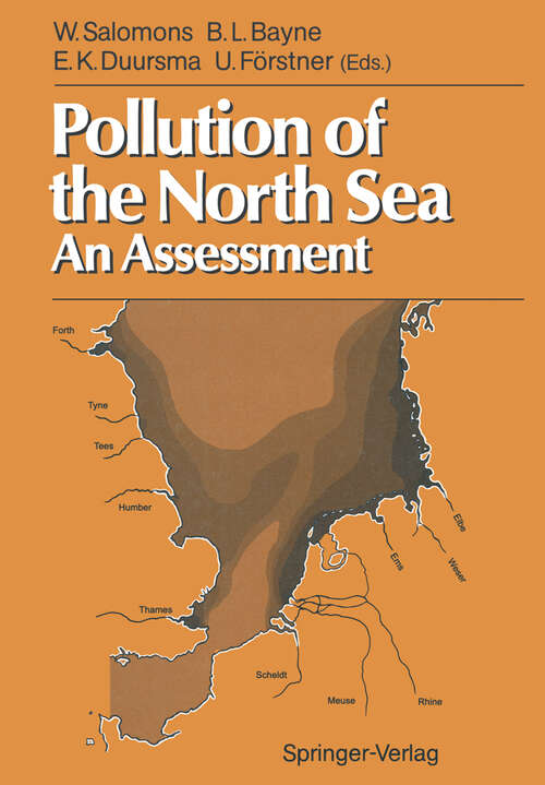 Book cover of Pollution of the North Sea: An Assessment (1988)