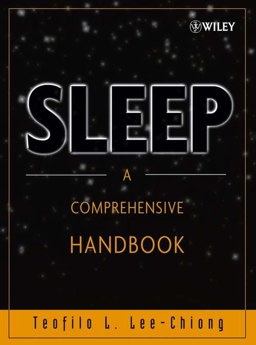 Book cover of Sleep: A Comprehensive Handbook
