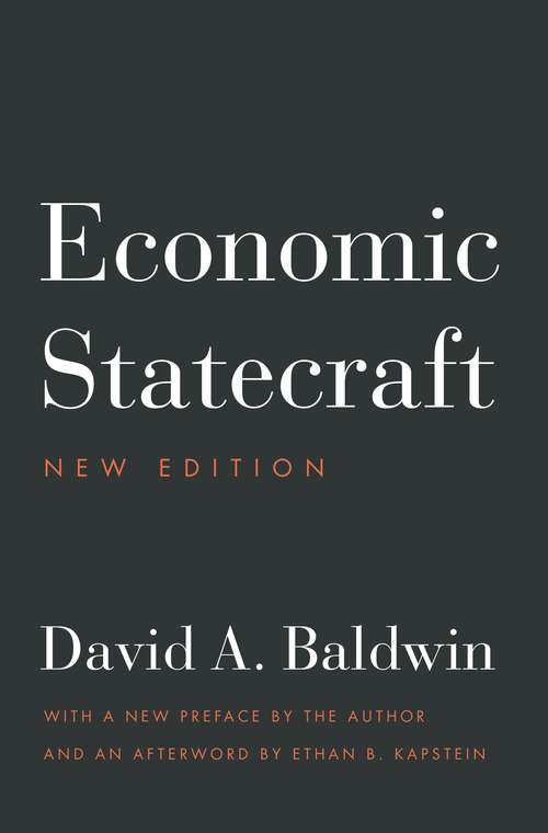 Book cover of Economic Statecraft: New Edition