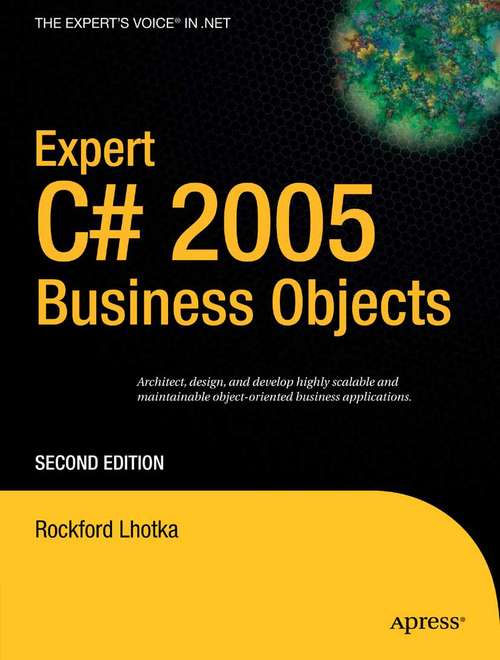 Book cover of Expert C# 2005 Business Objects (2nd ed.)