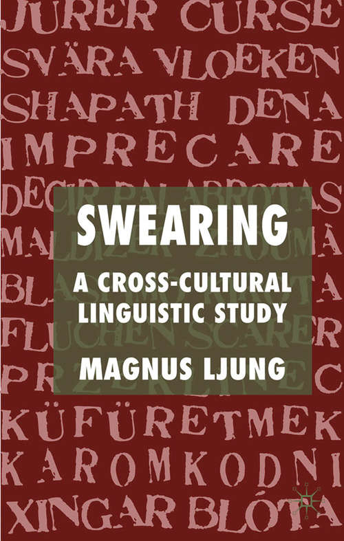 Book cover of Swearing: A Cross-cultural Linguistic Study (2011)