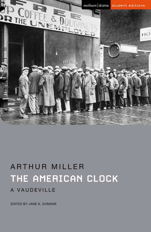 Book cover of The American Clock: A Vaudeville (Student Editions)