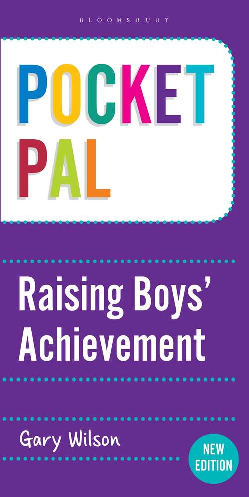 Book cover of Pocket PAL: Raising Boys' Achievement (2) (Pocket Pal Ser.)