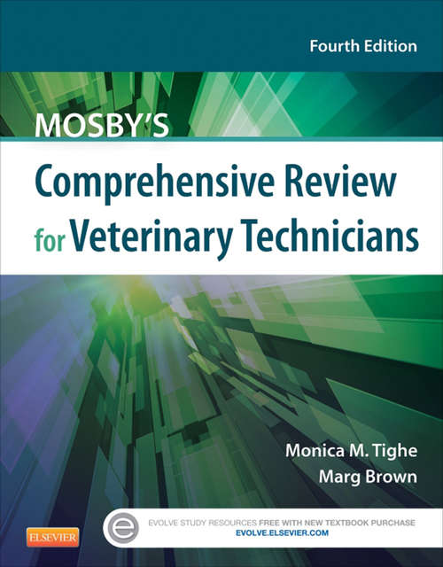 Book cover of Mosby's Comprehensive Review for Veterinary Technicians - E-Book