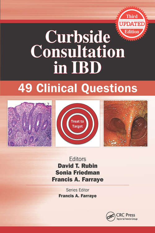 Book cover of Curbside Consultation in IBD: 49 Clinical Questions (3) (Curbside Consultation in Gastroenterology)