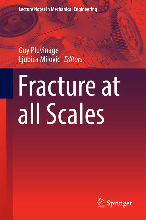 Book cover of Fracture at all Scales: A Tribute To Stojan Sedmak (Lecture Notes in Mechanical Engineering)