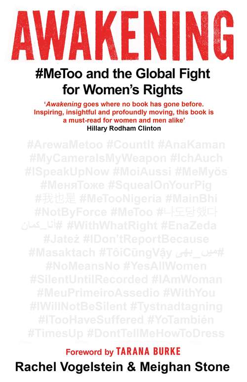 Book cover of Awakening: #MeToo and the Global Fight for Women's Rights