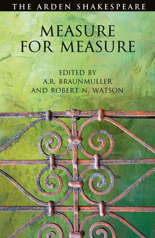 Book cover of Measure For Measure: Third Series (3) (The Arden Shakespeare Third Series)