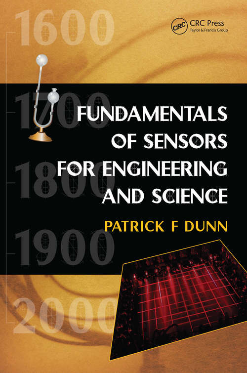 Book cover of Fundamentals of Sensors for Engineering and Science