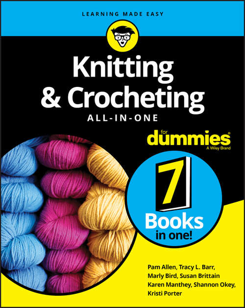 Book cover of Knitting and Crocheting All-in-One For Dummies