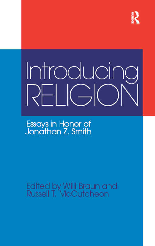 Book cover of Introducing Religion: Essays in Honor of Jonathan Z.Smith