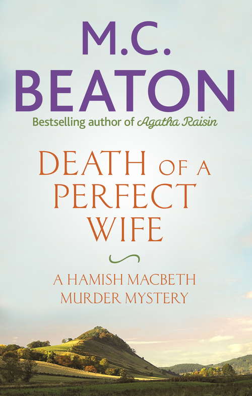 Book cover of Death of a Perfect Wife (Hamish Macbeth #46)